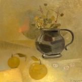 Autumn Flowers and Windfall Apples, © Jo Aylward, 2021